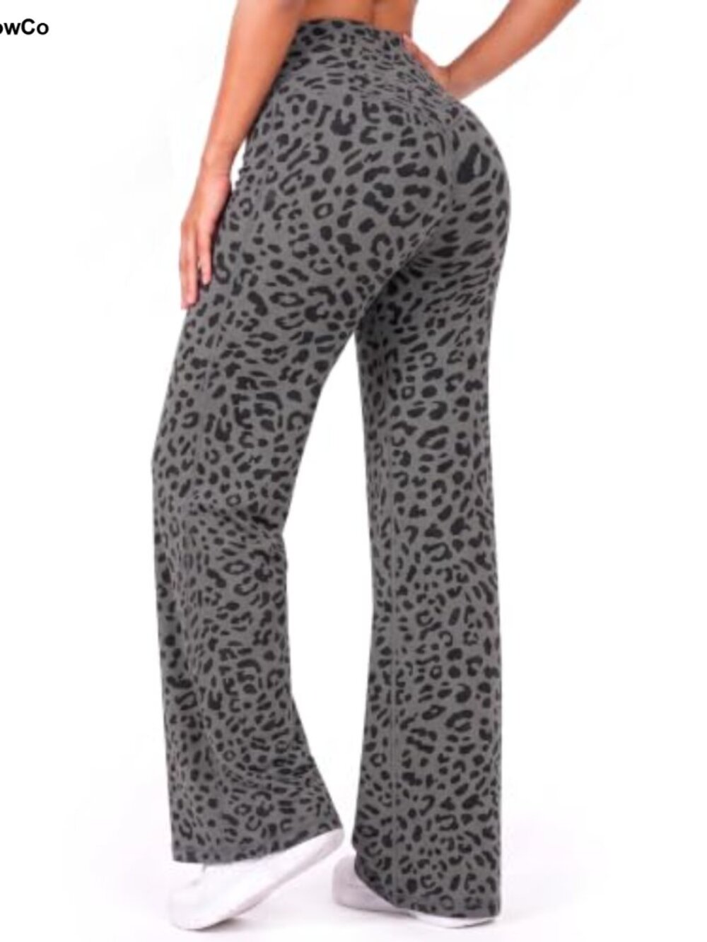 Wide Leg High Waist Yoga Pants Straight Leg Tummy Control Buttery Soft Stretch